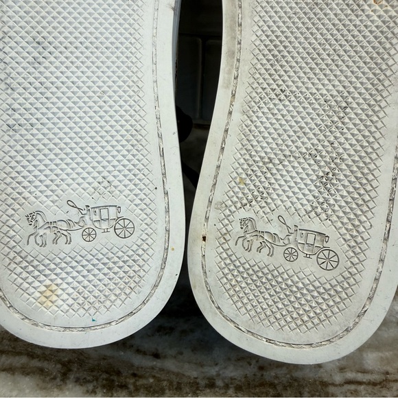 Coach Paddy Brown Signature Monogram Sneakers Womens Size 9.5 Shoes - Picture 10 of 12